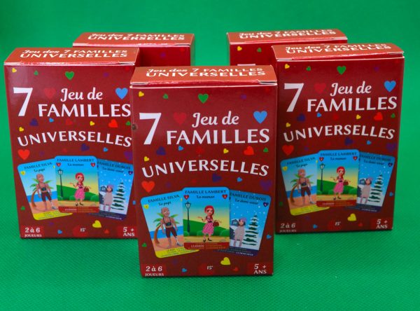 Pack de 5 Jeux de 7 familles Universelles